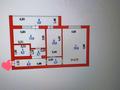 2-комнатная квартира · 69.8 м² · 4/5 этаж, Сатпаева 11 — Сатпаева- Петрова за 34 млн ₸ в Астане, Алматы р-н