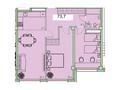 3-бөлмелі пәтер · 73.7 м², мкр Таусамалы, Жандосова 70Б, бағасы: ~ 47.9 млн ₸ в Алматы, Наурызбайский р-н — фото 3