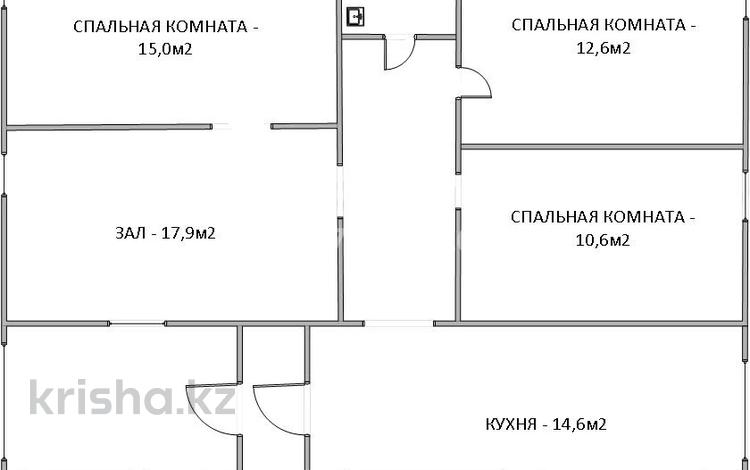 Отдельный дом • 4 комнаты • 82 м² • 13 сот., Деповская 44/2 за 18 млн 〒 в Аксае — фото 12