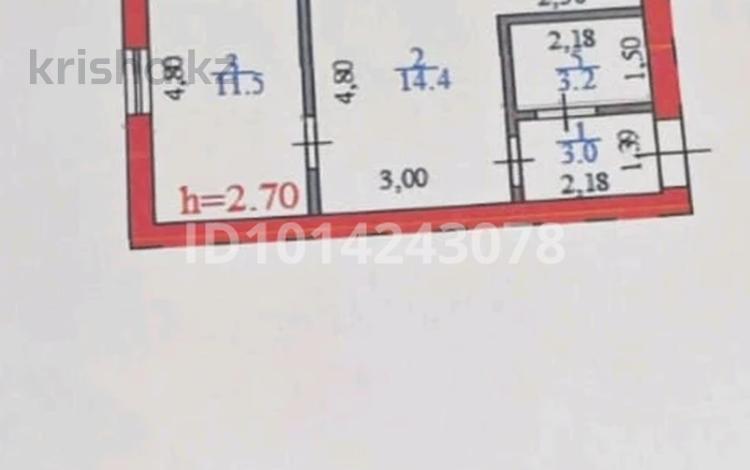 2-бөлмелі пәтер · 35.7 м² · 1/2 қабат, Шаянбаева, бағасы: 17 млн ₸ в Абай — фото 2