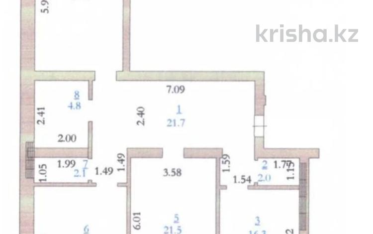 3-комнатная квартира · 110.5 м² · 6/9 этаж, мкр. Алтын орда, алтын орда за ~ 33.2 млн 〒 в Актобе — фото 2