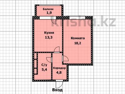1-комнатная квартира, 44 м², 7/7 этаж, пр. Аль-Фараби 16 за 22.5 млн 〒 в Астане, Алматы р-н