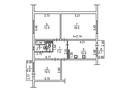 3-комнатная квартира · 66.5 м² · 5/5 этаж, мкр 16-й военный городок, Мкр 16-й военный городок за 31 млн ₸ в Алматы, Турксибский р-н — фото 9