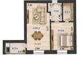 2-комнатная квартира · 51.1 м² · 9/10 этаж, свердлова 1 за 24.5 млн ₸ в Кокшетау — фото 11