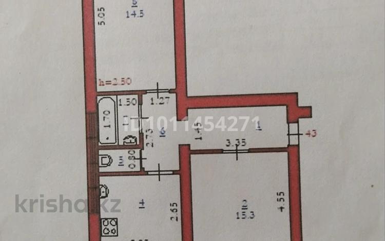 2-бөлмелі пәтер · 51 м² · 5/5 қабат, мкр 5, Есет -батыра — Клиника Авиценна, бағасы: 12.5 млн ₸ в Актобе — фото 2
