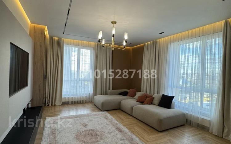 3-комнатная квартира · 105 м² · 16/20 этаж, Турар Рыскулов 1 за 1.5 млн ₸ в Астане, Есильский р-н — фото 2