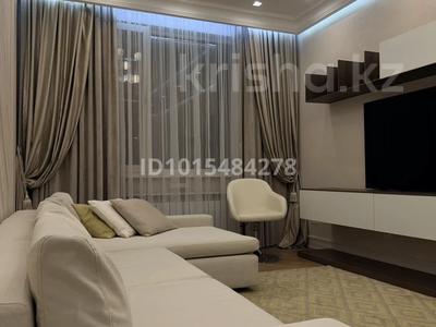 3-бөлмелі пәтер · 87 м² · 2/6 қабат, Кабанбай Батыра 58Б/1, бағасы: 75 млн ₸ в Астане, Есильский р-н
