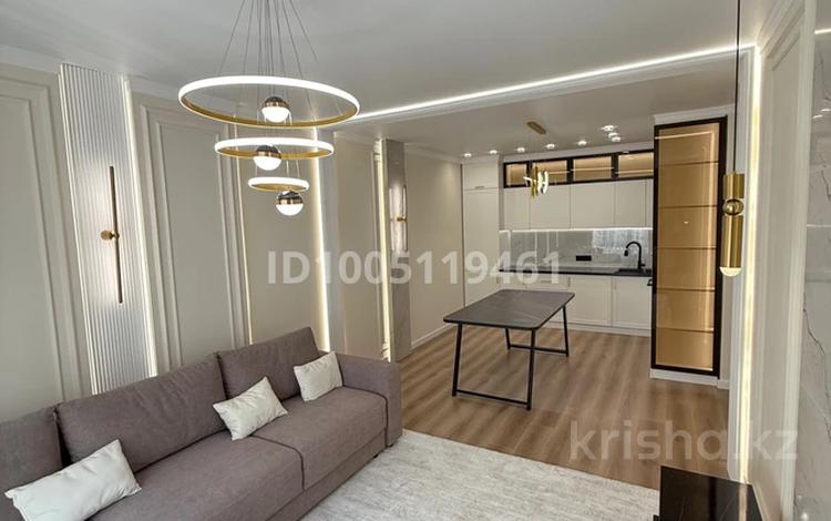3-бөлмелі пәтер · 80 м² · 8/9 қабат, Думан-2 ш/а., Мкрн Думан-2 63, бағасы: 65 млн ₸ в Алматы, Медеуский р-н — фото 2