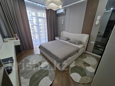 2-комнатная квартира · 60 м² · 9/9 этаж, мкр Тараз, Рыскулова 33/2 за 25 000 ₸ в Шымкенте, Аль-Фарабийский р-н