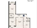 3-бөлмелі пәтер · 82.1 м² · 7/9 қабат, мкр Нурсая, Султан Бейбарыс 437, бағасы: 31 млн ₸ в Атырау