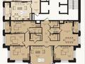 7-комнатная квартира · 220.5 м² · 17/18 этаж, Кошкарбаева 1 — Видовая одна на площадке за 210 млн ₸ в Астане, Алматы р-н — фото 2