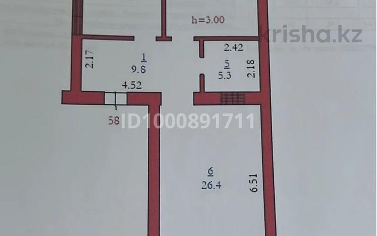 2-комнатная квартира · 72.6 м² · 8/9 этаж, мкр. Алтын орда, Молдагуловой 62 — Тенисный центр за 30 млн ₸ в Актобе — фото 2