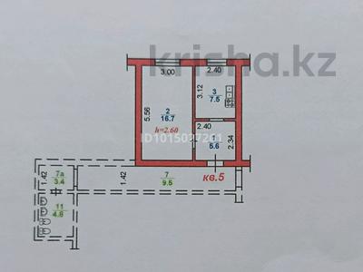 1-бөлмелі пәтер · 36 м² · 1/2 қабат, №1 ш/а. — Саина- Жубанова, бағасы: 17 млн ₸ в Алматы, Ауэзовский р-н