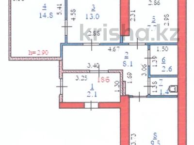 2-бөлмелі пәтер · 59.2 м² · 11/11 қабат, 12 ш/а. 21Е, бағасы: 23 млн ₸ в Актобе, мкр 12