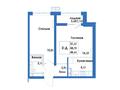 2-комнатная квартира · 46.44 м², микрорайон Алтай-2 за ~ 25.7 млн ₸ в Алматы, Турксибский р-н — фото 3