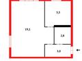 1-комнатная квартира · 32.2 м² · 3/5 этаж, Пр. Республики 55/2 за 6.3 млн ₸ в Темиртау — фото 2