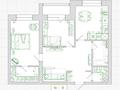 3-комнатная квартира · 74.9 м² · 8/8 этаж, Мкр. Алтын орда 1В — Тауелсиздик-Мустафы Шокая за 24.5 млн ₸ в Актобе