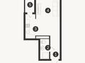 1-бөлмелі пәтер · 30.34 м² · 1/7 қабат, Естай 39/3 — Aport East, бағасы: 16.7 млн ₸ в 