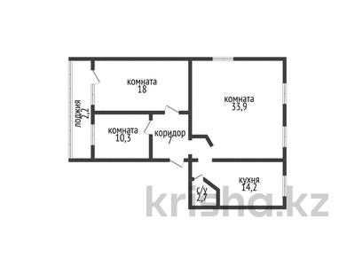 3-комнатная квартира · 90 м² · 1/10 этаж, 6 микрорайон за 36.8 млн 〒 в Костанае