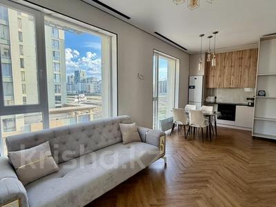 2-бөлмелі пәтер · 53.7 м² · 5/18 қабат, мкр Уркер, Сыганак 28, бағасы: 40 млн ₸ в Астане, Нура р-н