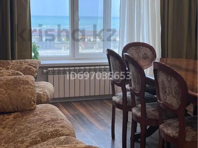 3-бөлмелі пәтер, 97 м², 2/5 қабат ай сайын, Жемчужная 1/1, бағасы: 250 000 〒 в Актау, мкр Приморский