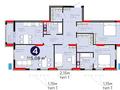 4-комнатная квартира · 115 м² · 12/13 этаж, Бухар жырау 31/1 — САМАЯ НИЗКАЯ ЦЕНА НА СФЕРА ПАРК!!! за 73 млн ₸ в Астане, Есильский р-н