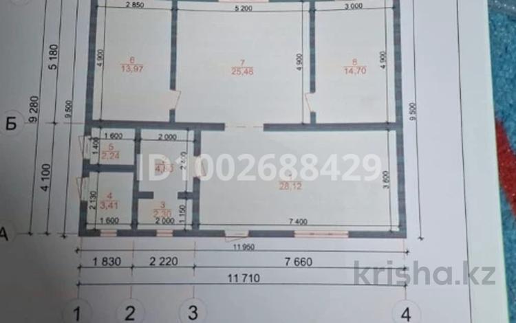 Отдельный дом · 3 комнаты · 100 м² · 5 сот., улица 7 904 — ЖК "ГРЭС ПАРК" за 35 млн ₸ в Жана куате — фото 2