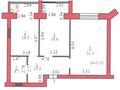 2-комнатная квартира, 70 м², 1/5 этаж, мкр. Алтын орда 351 за 16.5 млн 〒 в Актобе, мкр. Алтын орда — фото 9
