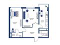 2-бөлмелі пәтер · 60.28 м², Алтын Орда 34, бағасы: ~ 25.9 млн ₸ в Абай — фото 3