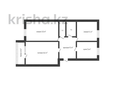 3-комнатная квартира, 62 м², 5/5 этаж, Ташенова 76 за 16 млн 〒 в Кокшетау