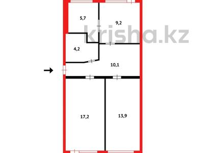 3-комнатная квартира, 62 м², 2/5 этаж, Майкудук, мкр Восток-2 за 16.5 млн 〒 в Караганде, Алихана Бокейханова р-н