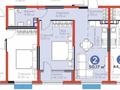 2-бөлмелі пәтер · 50.17 м² · 5/6 қабат, мкр Гажайып, Бауыржана Момышулы 11/14а — Момышулы, бағасы: ~ 37.9 млн ₸ в Алматы, Алатауский р-н — фото 29