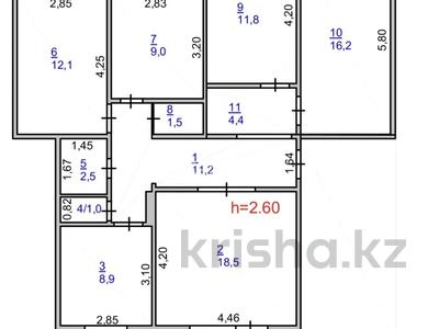 5-комнатная квартира · 98 м² · 5/5 этаж, М.Жусупа — Абая-Машхур Жусупа за 26 млн ₸ в Экибастузе