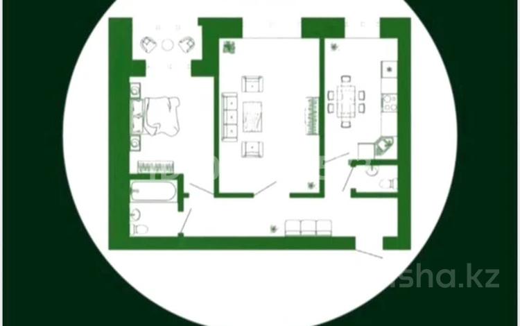2-бөлмелі пәтер · 60 м² · 3/4 қабат, Мкр. Алтын Арка, бағасы: 22.7 млн ₸ в Караганде — фото 2