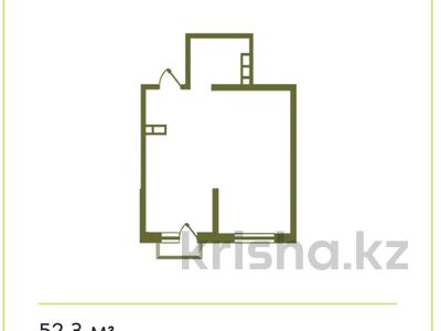 2-бөлмелі пәтер · 52 м² · 2/6 қабат, мкр Нуркент 35, бағасы: 29 млн ₸ в Алматы, Алатауский р-н