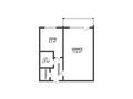 1-бөлмелі пәтер · 30 м² · 5/5 қабат, джамбула 95, бағасы: 15.5 млн ₸ в Костанае — фото 7