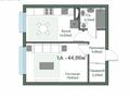 1-комнатная квартира · 45 м² · 5/5 этаж, мкр Нуршашкан (Колхозши), Алатау за 27.7 млн ₸ в Алматы, Турксибский р-н