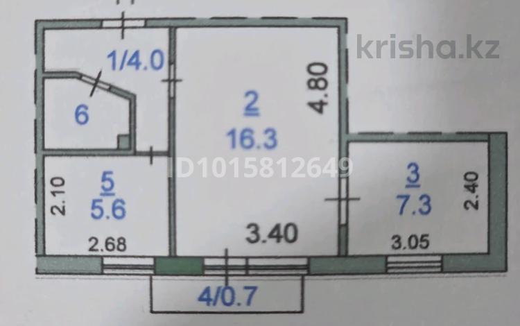 2-комнатная квартира · 36.3 м² · 4/5 этаж, Гоголя 60 — Каирбекова- Гоголя - Абая за 18 млн ₸ в Костанае — фото 2