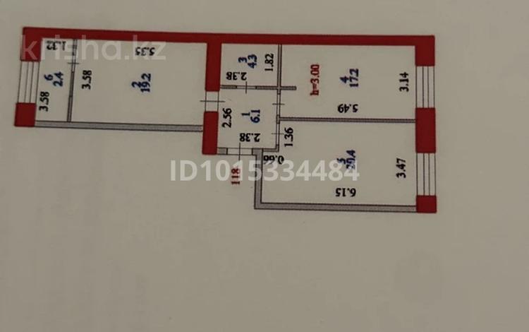 2-комнатная квартира · 70 м² · 3/9 этаж, Таттімбет 9 за 47 млн ₸ в Астане, Нура р-н — фото 3