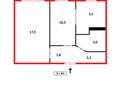 2-комнатная квартира · 44.8 м² · 4/5 этаж, пр. Строителей за ~ 8.3 млн ₸ в Темиртау — фото 13