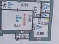 2-бөлмелі пәтер · 52.9 м² · 1/9 қабат, Кизатова 9, бағасы: 21.7 млн ₸ в Петропавловске — фото 7