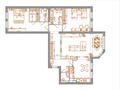 3-комнатная квартира · 131 м² · 3/7 этаж, Кажымукана 59 — Мендикулова за 1.5 млн ₸ в Алматы, Медеуский р-н — фото 25