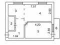 2-бөлмелі пәтер · 43 м² · 3/5 қабат, Таха хусейна 15/2, бағасы: 23.5 млн ₸ в Астане, р-н Байконур — фото 4