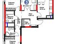 3-комнатная квартира · 83.3 м² · 13/22 этаж, Туран 57 А за 60 млн ₸ в Астане, Нура р-н