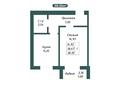 1-комнатная квартира · 38.35 м², Улы Дала за ~ 14.6 млн 〒 в Астане, Есильский р-н — фото 3
