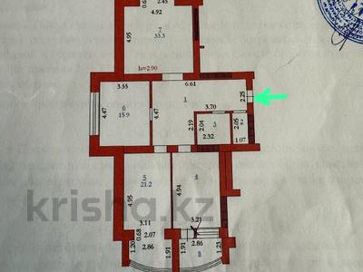 3-комнатная квартира · 116.9 м² · 7/8 этаж, мкр. Алтын орда, Алия Молдагулова за 51 млн ₸ в Актобе