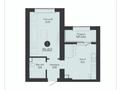 1-бөлмелі пәтер · 35.62 м² · 7/9 қабат, Толе би 10/1, бағасы: 25 млн ₸ в Астане, Есильский р-н — фото 11
