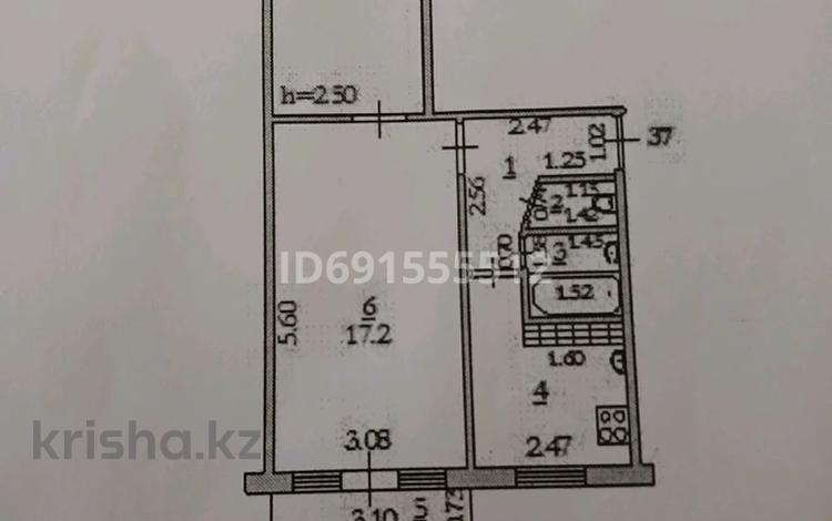 2-бөлмелі пәтер, 44 м², 3/5 қабат, Есет Батыра 130, бағасы: 13 млн 〒 в Актобе — фото 2