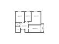 3-комнатная квартира · 66.5 м² · 1/6 этаж, Наримановская 68 за 38.5 млн ₸ в Костанае — фото 9