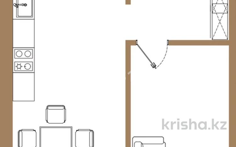 1-комнатная квартира · 55.67 м² · 2/6 этаж, мкр Кайрат 2 за 27.8 млн ₸ в Алматы, Турксибский р-н — фото 2